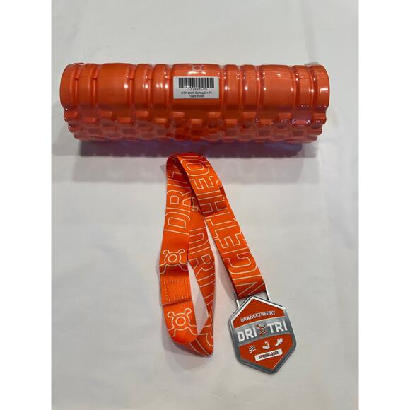 Orange Theory OTF Spring 2025 Dri Tri Foam Roller + Finisher Medal - Picture 2 of 5